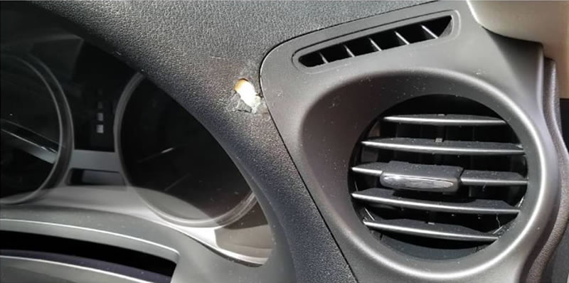 ダッシュボード修復／リペア　Before