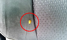 レザーシート補修煙草の焦げなど