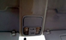 天井の煙草のヤニ落とし